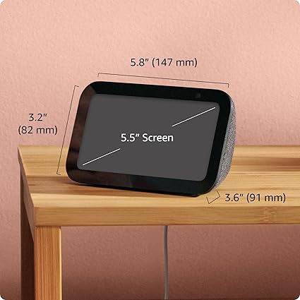 Amazon Echo Show 5 (newest model), Smart display with