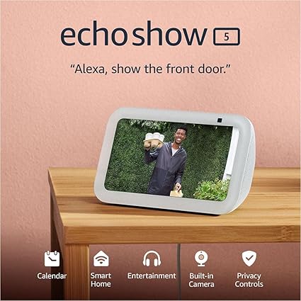 Amazon Echo Show 5 (newest model), Smart display with