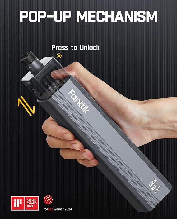 Fanttik E1 Max Electric Screwdriver, Mini Precision Screwdriver Set, 50 Magnetic Bits, Magnetic Storage, 5/32‘’Hex, Repair Tool Kit for Electronics Phone...